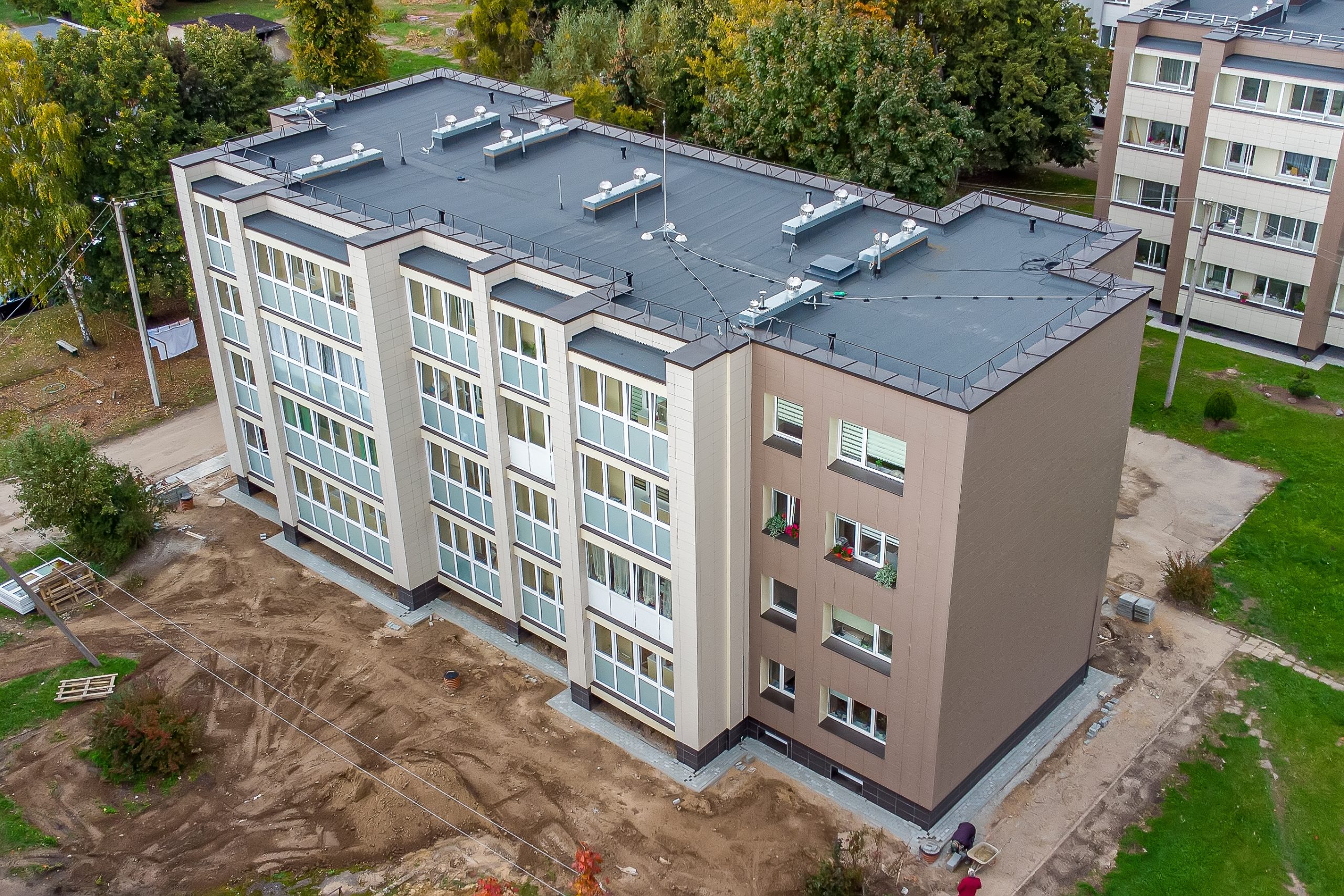 Daugiabutis gyvenamasis namas. Liepų g. 16 Garliava